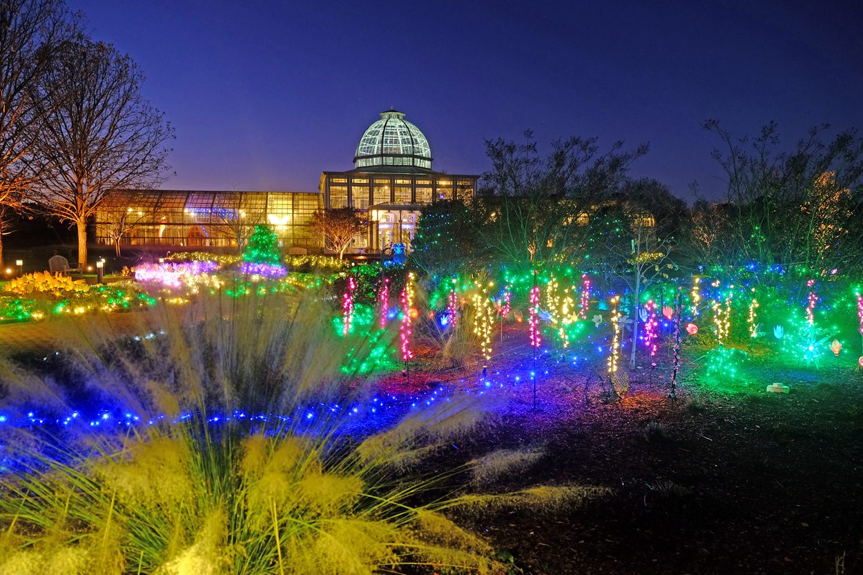 8 Botanical Garden Christmas Lights to Consider for Decorating