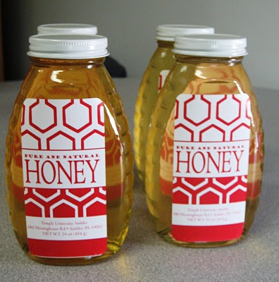 Honey Jar -- label designed by Kristen Brown.
