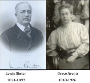 Lewis Ginter and Grace Arents
