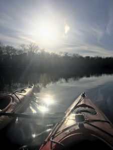 kayaking