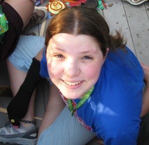 Service learning student