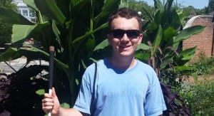 Will at the Garden
