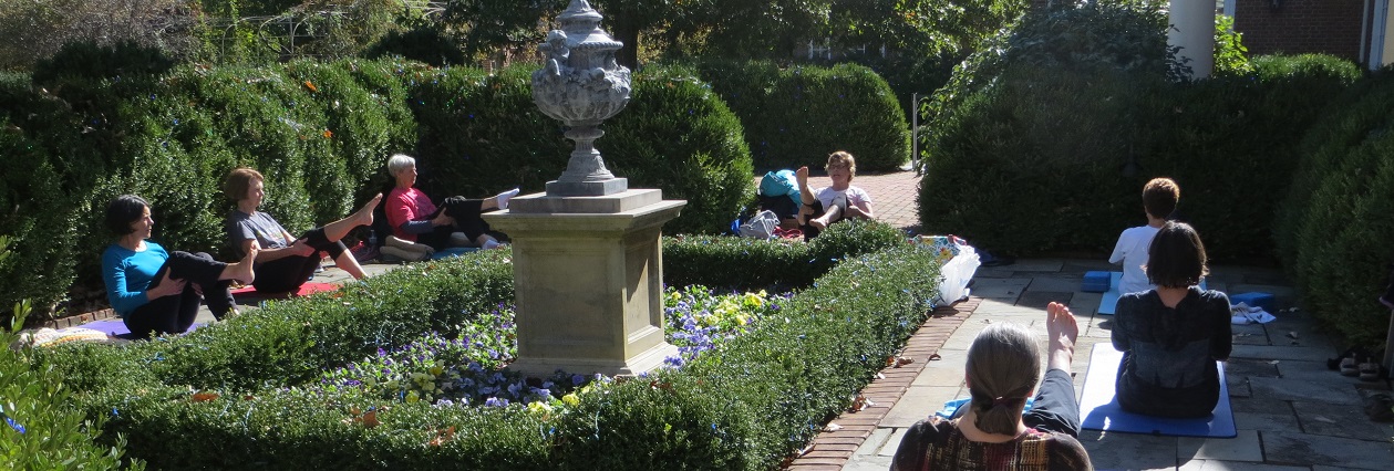 Yoga in the Garden