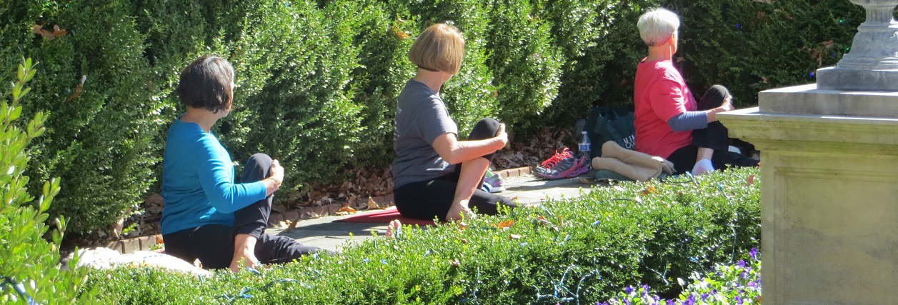 Yoga in the Garden
