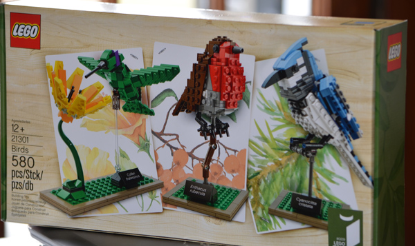 Lego Ideas 21301 Birds Model Kit, 580 pcs