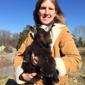 Goats love to eat poison ivy.