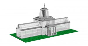 LEGO brick AC model of Conservatory