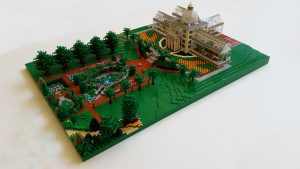 The Conservatory in LEGOs by the RVA Lego Users Group.