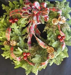 Fresh Wreath Decorations Class