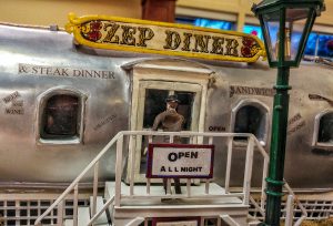 Zep Diner miniature in library. Image by Luke Witt