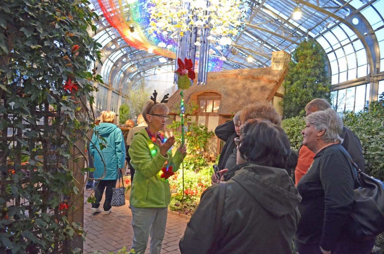 Early Bird GardenFest tour at Dominion GardenFest of Lights