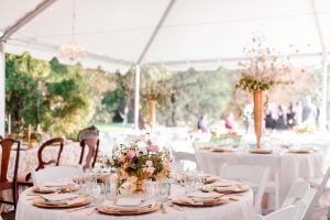 Beautiful outdoor weddings at Bloemendaal House. Image by Alex C Tenser Photography.