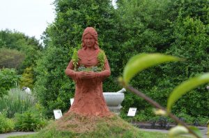 Earth Healer sculpture by artist Edward Miller