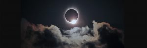 The totality of a Solar Eclipse. Image by Rick Rick Fienberg .