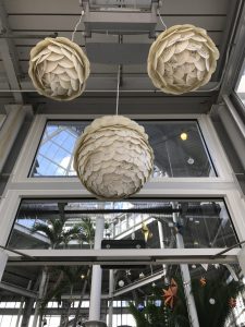 Book page lanterns
