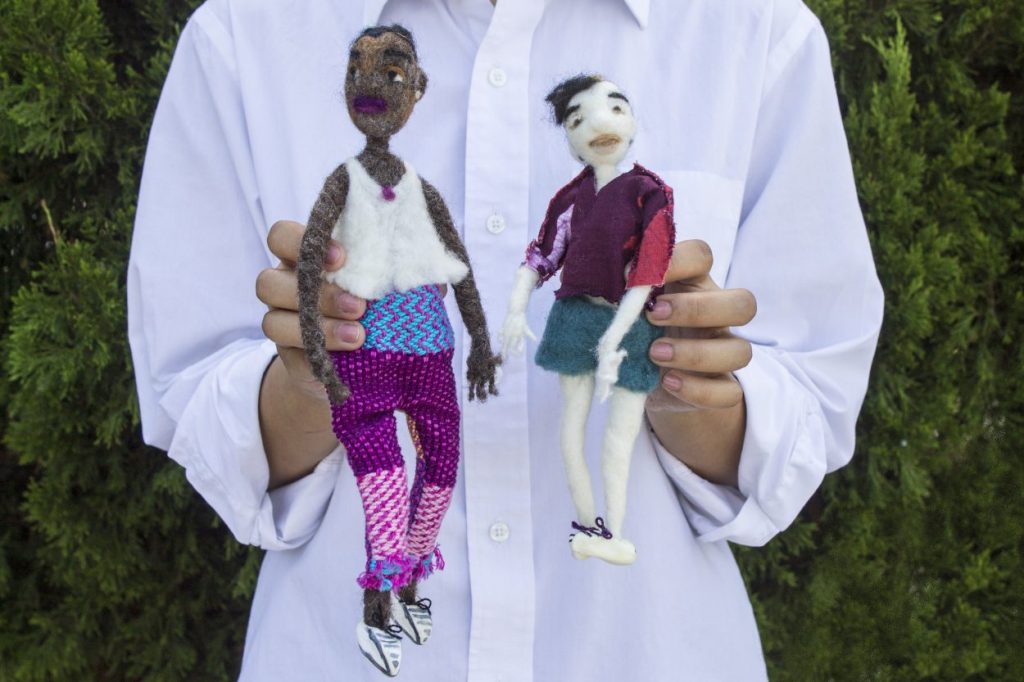 artisans felted people dolls 