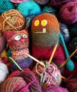 Wool felted creatures