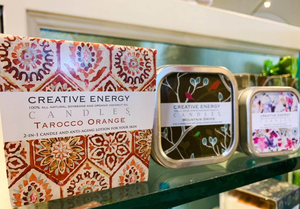Creative Energy Candle for sale in the Garden Shop one of many great gardening gifts