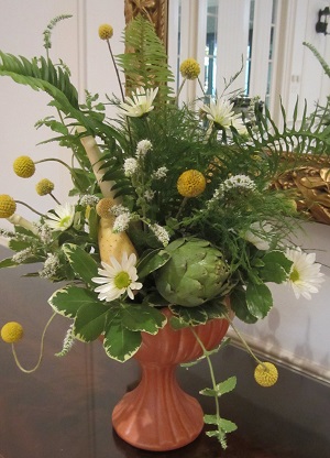 Play with Your Food Fruits and Vegetables Floral Design Workshop
