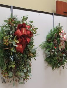 Fresh Wreaths with Natural Materials