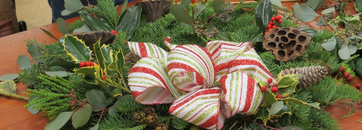 Fresh Wreaths with Natural Materials