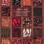 Book cover of Seed to Seed; a photograph depicts assorted seeds sorted into wooden compartments