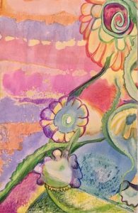 Meditative Botanical Doodles with Color