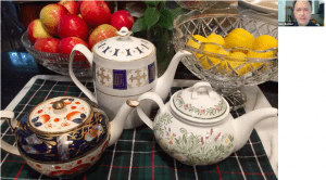 Screenshot of teapots from Mark Ragland's online class