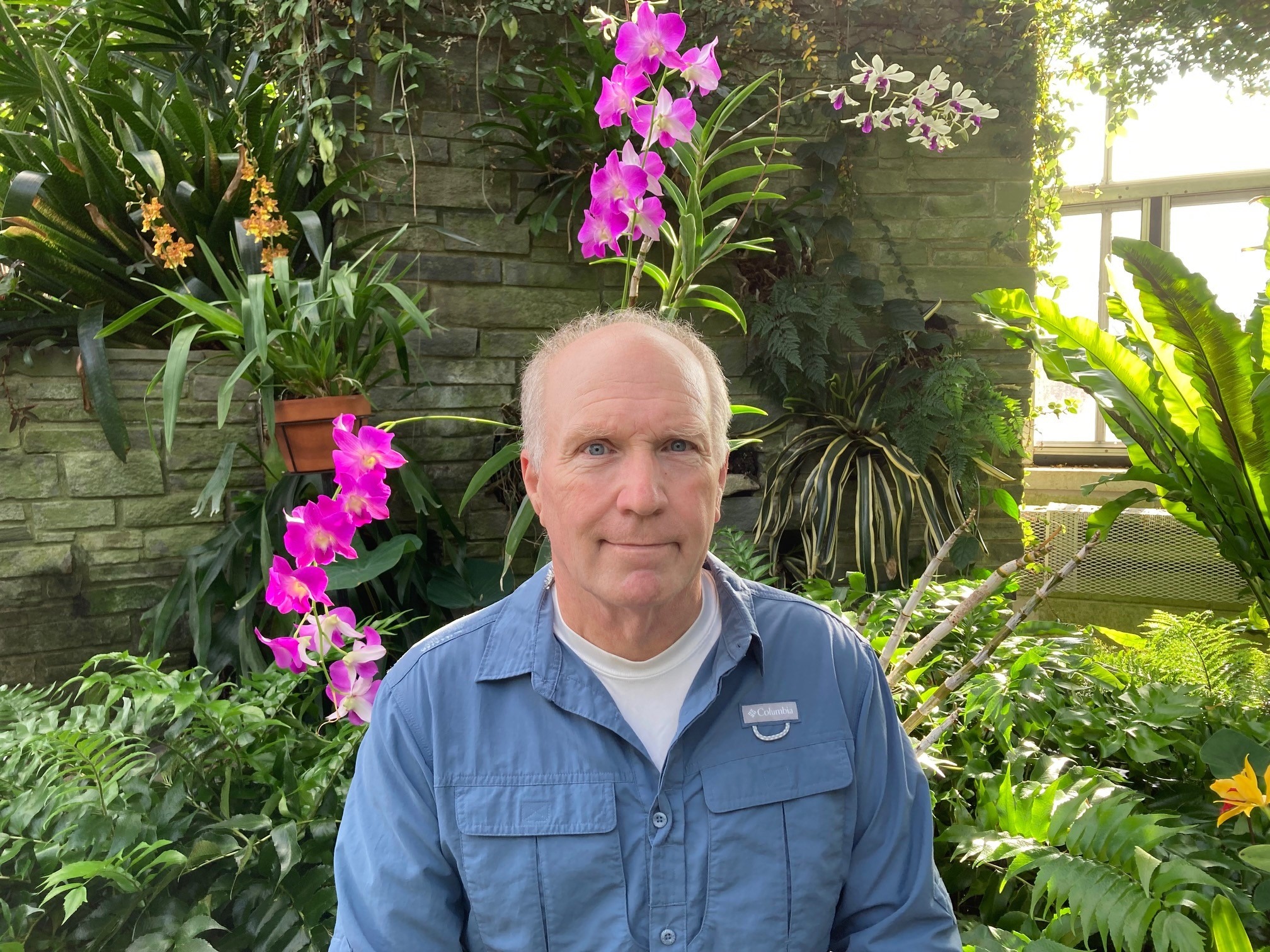 Robert Rand and orchids