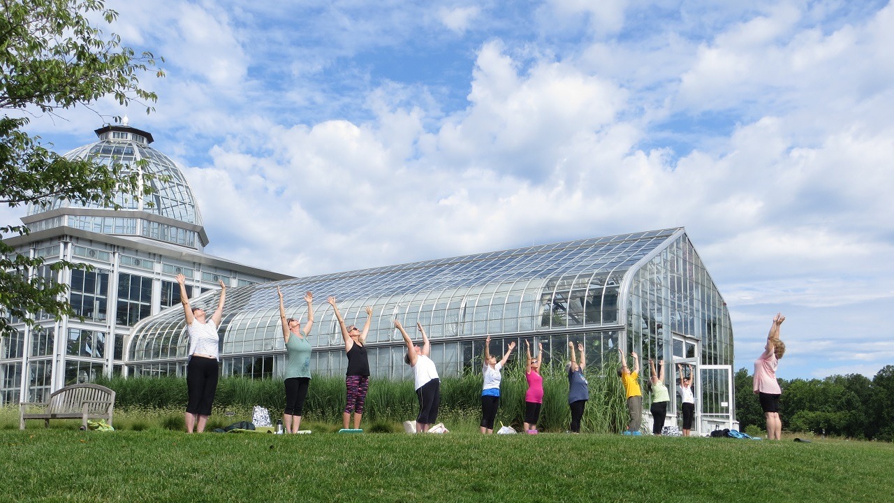 Thursday Yoga at the Garden