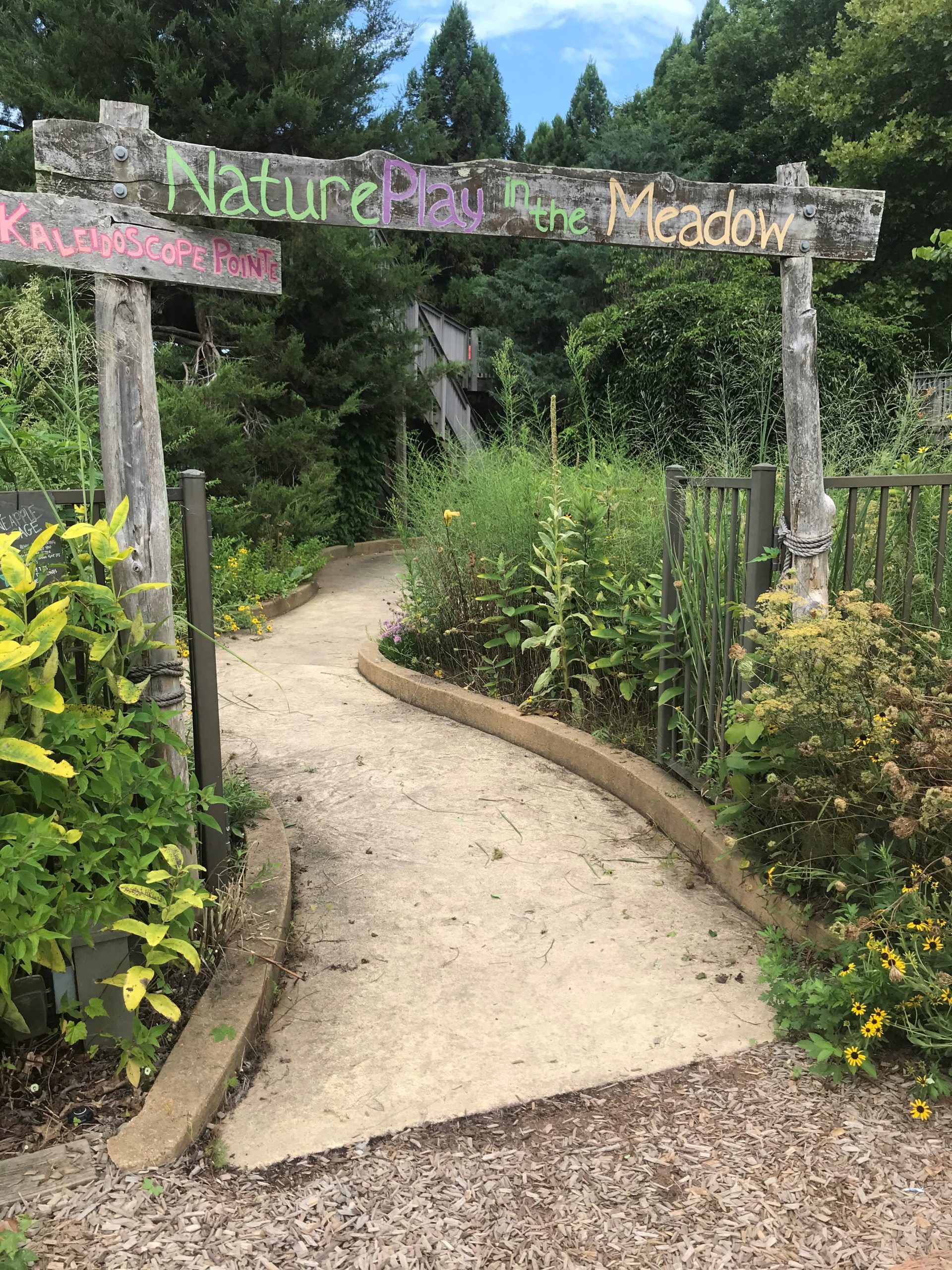 Children's Garden path
