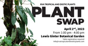 Graphic of the Plant Swap information