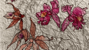 Ink and Watercolor on Japanese Masa Paper