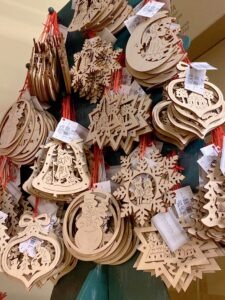 Wooden Ornaments. Photo by Meredith Orne