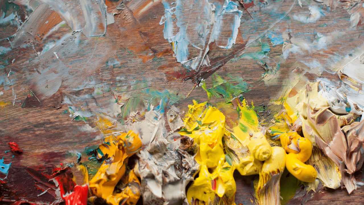 From the Earth Paint Making