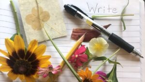 Writing in the Garden